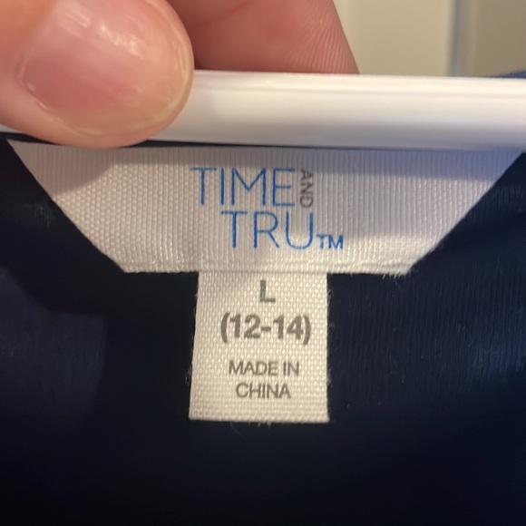 Navy Time and Tru Swing Dress - Picture 3 of 3